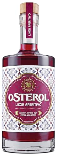 Wajos Osterol Likör Aperitivo – Beeren-Bitter mit feinen Kräutern, 17,5% vol: 500ml Likör – ideal als Aperitif von wajos