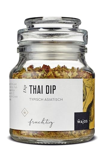 Wajos Thai Dip, 95g: typisch asiatischer Dip, Alternative Würzmischung zu Wok Gewürz, Hähnchen Gewürz und Asia Gewürzen von wajos