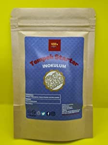 warung padang Brand Tempe Starter/Ragi Tempe/Live Culture/Tempeh Hefe, 30 g von warung padang