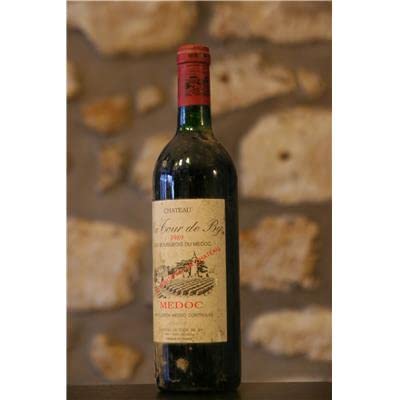 Rotwein, Chateau La Tour de By 1989 von Domaine du Pech