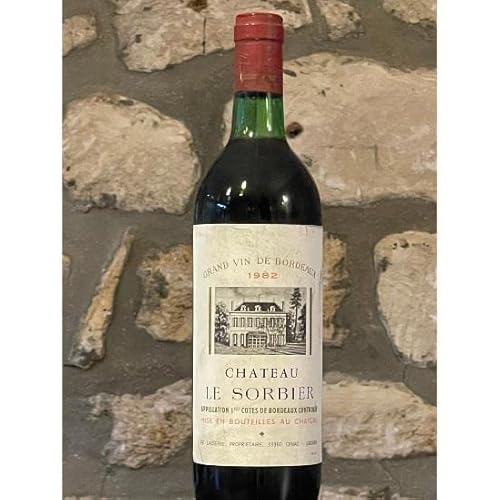 Rotwein, Cotes de Bordeaux, Château le Sorbier 1982 von Domaine du Pech