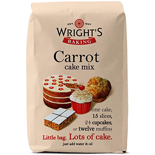 Wright's Carrot Cake Mix, 500g - Karottenkuchen Mix 500g von wrights baking