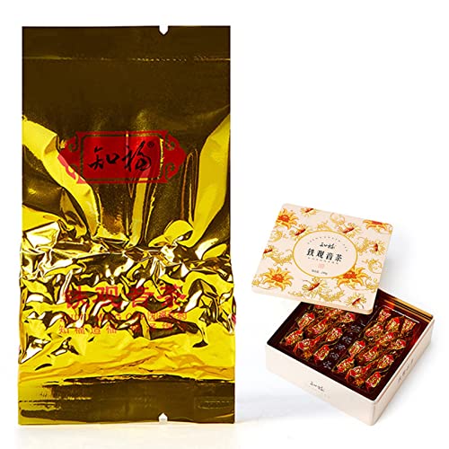 249g Tieguanyin Tee Oolong Tee, China Anxi Aroma Aroma High Mountain mit Einzelverpackung, Tie Guan Yin Tee für Tea House Gathering Geschenk zum Valentinstag von TOTITOM