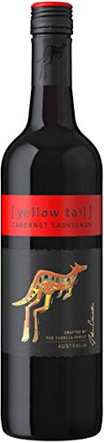 Yellow Tail Cabernet Sauvignon – Halbtrockener Rotwein aus Australien (1 x 0,75l) von yellow tail