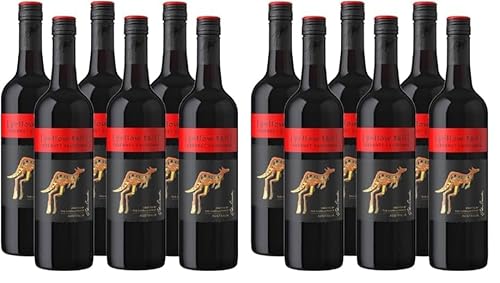 Yellow Tail Cabernet Sauvignon – Halbtrockener Rotwein aus Australien (6 x 0.75l) (Packung mit 2) von yellow tail