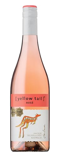 Yellow Tail Rosé Halbtrocken - Aromatischer Roséwein aus Australien (1 x 0.75l) von yellow tail