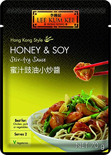 yoaxia ® - [ 70g ] Honey & Soy Stir Fry Sauce / Honig-Soja-Sauce / Hong Kong Style / Saucenbeutel von yoaxia Marke