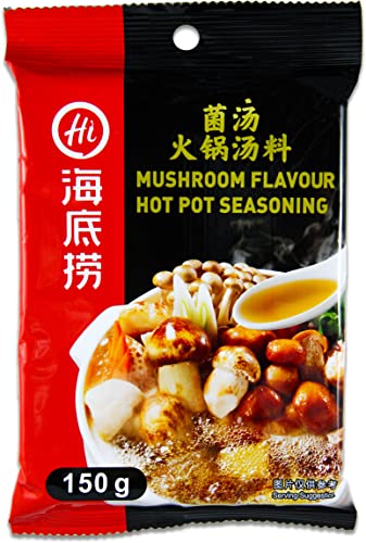 yoaxia ® - [ 150g ] Hot Pot Würzmischung Pilzgeschmack | Suppenbasis für Feuertopf | Mushroom Flavour von yoaxia