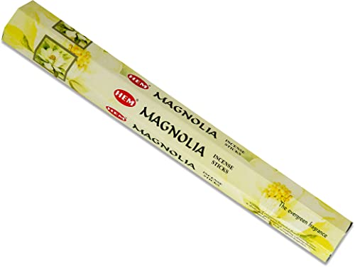 yoaxia ® - 20 Räucherstäbchen [ MAGNOLIA - MAGNOLIE ] handgerollte Räucherstäbchen aus Indien von yoaxia