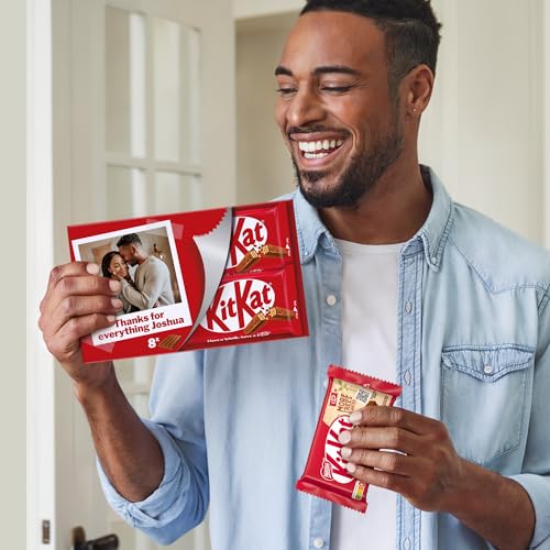 KitKat Riegel personalisiert mit Namen und Botschaft - Personalisiertes KitKat Schokoladengeschenk (KitKat giftbox) von your surprise