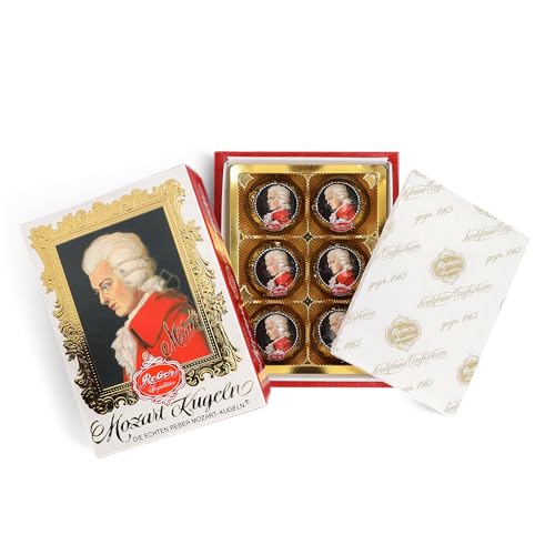 Mozartkugeln mit namen - Personalisierte mozartkugeln original (Reber Mozartkugeln pralinen) (120 gram) von your surprise