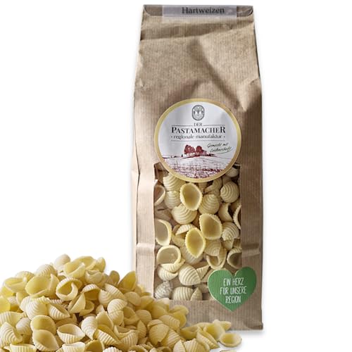 Conchiglie 500g Nudeln aus Hartweizen Vegan, Trockene Pasta "al bronzo" vom Pastamacher Manufaktur in bester Qualität von zanasta