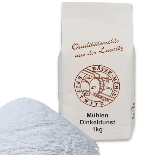 Dinkeldunst 1000g von Rätze-Mühle aus 100% regionalen, naturbelassenem Dinkel in bester Qualität 1-kg von zanasta