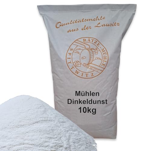 Dinkeldunst 10kg von Rätze-Mühle aus 100% regionalen, naturbelassenem Dinkel in bester Qualität 10-kg von zanasta