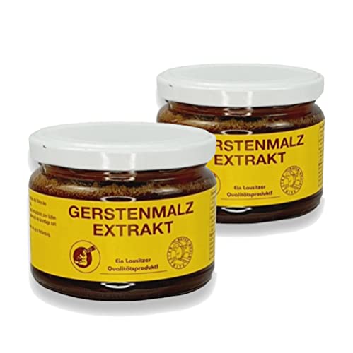 Gerstenmalzextrakt 2x 300g flüssiger Malzextrakt inaktiv hocharomatischer Gerstenmalzsirup von zanasta