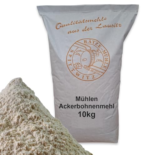 Mühlen Ackerbohnenmehl 10kg frisch aus der Rätze-Mühle in bester Qualität 100% regional und naturbelassen von zanasta