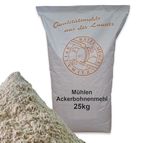 Mühlen Ackerbohnenmehl 25kg frisch aus der Rätze-Mühle in bester Qualität 100% regional und naturbelassen von zanasta