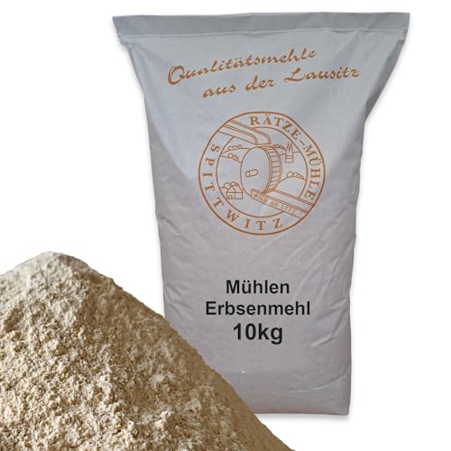 Mühlen Erbsenmehl 10kg frisch aus der Rätze-Mühle in bester Qualität 100% regional und naturbelassen von zanasta