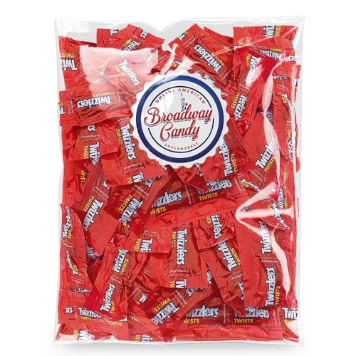 Twizzlers Strawberry Twists 1 kg Beutel von zeal